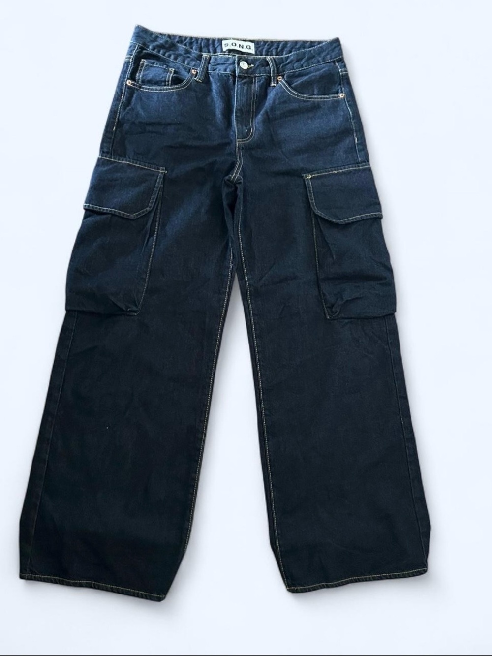 Women’s  Dark Blue Cargo Work Pants